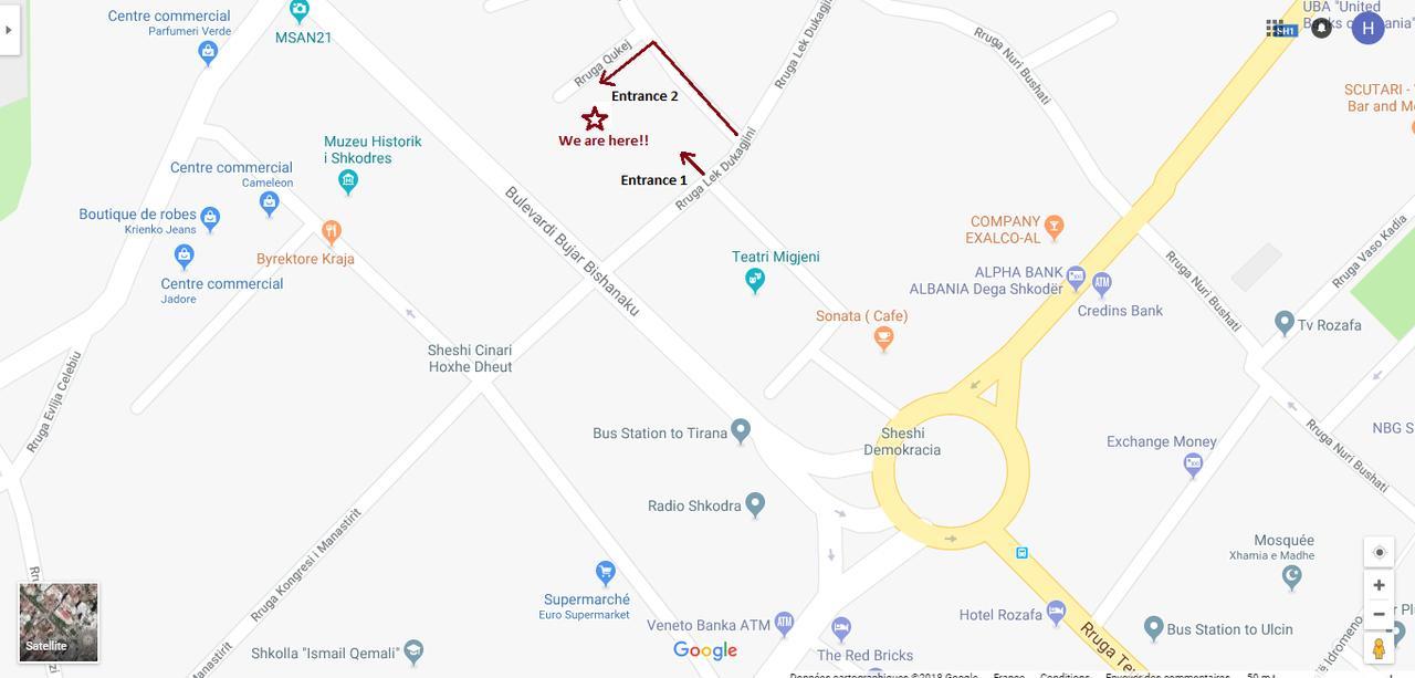 Hotel Kurtabeg Σκόδρα Εξωτερικό φωτογραφία